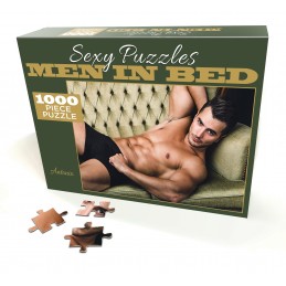Sexy Puzzles - Men in Bed -...