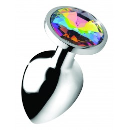 Rainbow Prism Gem Anal Plug...