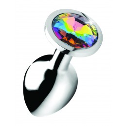 Rainbow Prism Gem Anal Plug...