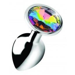 Rainbow Prism Gem Anal Plug...
