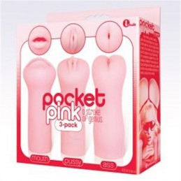 Pocket Pink - Paquete de 3