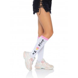 Chaussettes hautes Lèche-moi