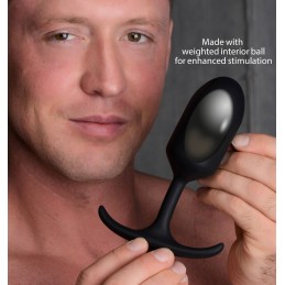 Plug anal lesté en silicone...