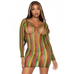 Robe courte rasta en...