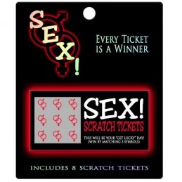 ¡Sexo! Boletos de rascar