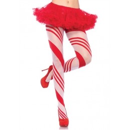 Spandex Sheer Candy Striped...