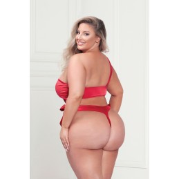 Two Piece Bra Set - Satin...