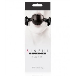 Sinful Ball Gag - Black