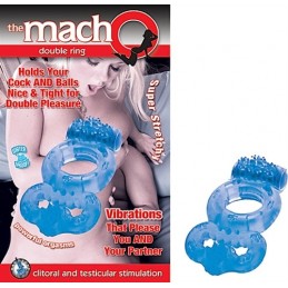 The Macho Double Ring - Blue