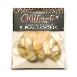 Ballons à confettis...