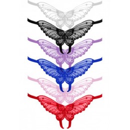 Butterfly Crotchless Panty...