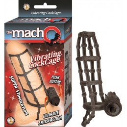 Cage à bite vibrante Macho...