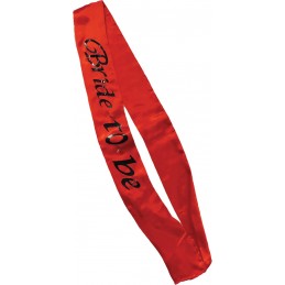 Écharpe clignotante rouge...