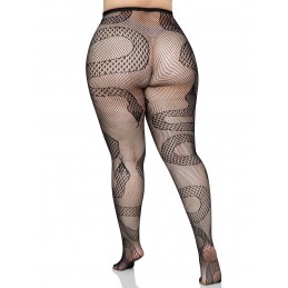 Snake Net Tights - 1x/2x -...
