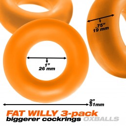 Fat Willy 3-Pack Jumbo...