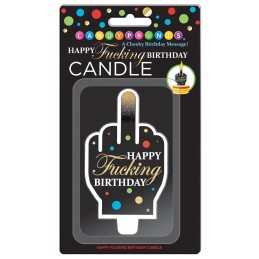 Bougie d'anniversaire putain