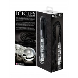 Icicles No. 38 - Clear / Black