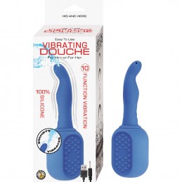 Douche vibrante - Bleue
