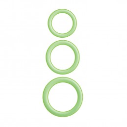 Anneaux lumineux verts...