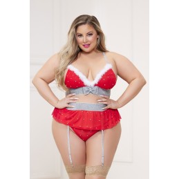 3 Pc Rhinestone Stud Bra...