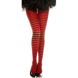 Collants rayés - Taille...