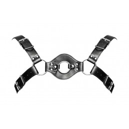 Harnais en cuir Libra - Noir