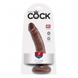 King Cock 7 pouces - Brun