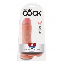 King Cock 8-Inch Cock With...