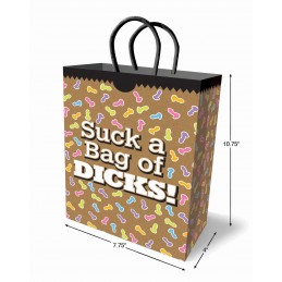 Sac cadeau "Sucer un sac de...