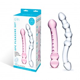 2 Pc Double Pleasure Glass...