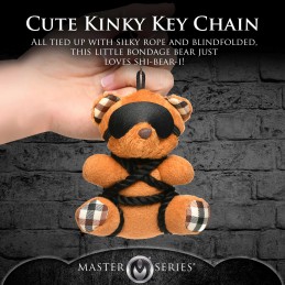 Porte-clés ours en peluche...