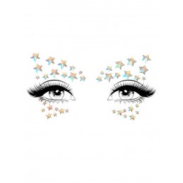 Autocollants pour le visage...