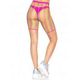 Short cycliste arc-en-ciel...