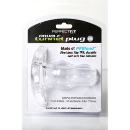 Double Tunnel Plug Medium -...