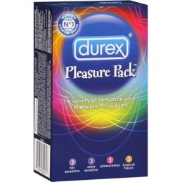 Paquete Durex Pleasure - 12...