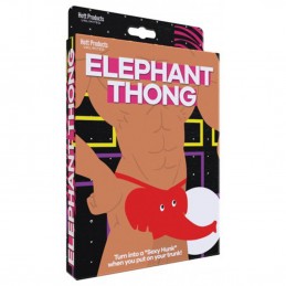 String éléphant - Rouge -...