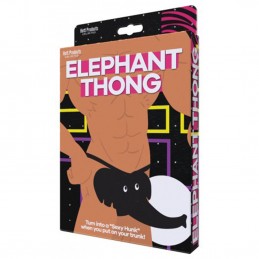 Elephant Thong - Black -...