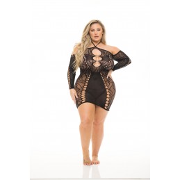 Robe dos nu à imprimé...