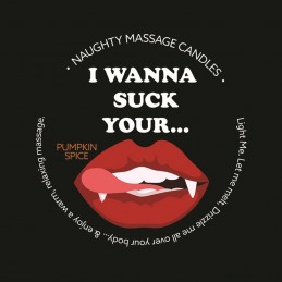 Bougie de massage coquine -...
