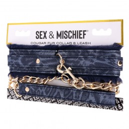 Collier et laisse en...