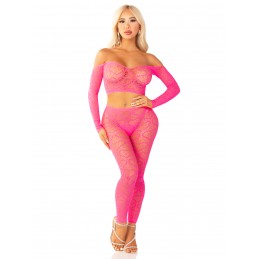 Pink 2pc Croptop and...