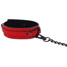 Collier et laisse Amor - Rouge