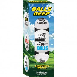 Balls Deep Funny Slogan...