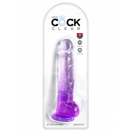 King Cock Clear 8 Inch With...