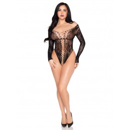 Nuisette ouverte en résille...