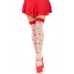 Polka Dot Mushroom Thigh...