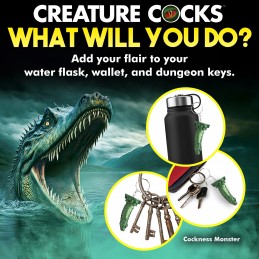 Porte-clés Cockness Monster...