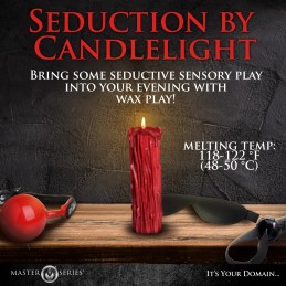 Bougie Thorn Drip - Rouge