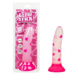 Cœur lumineux rose