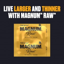 Préservatifs Trojan Magnum...